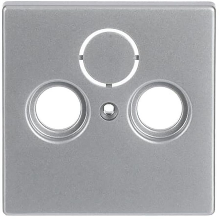 Centraalplaat antenne f-aluzilver (1743-83)