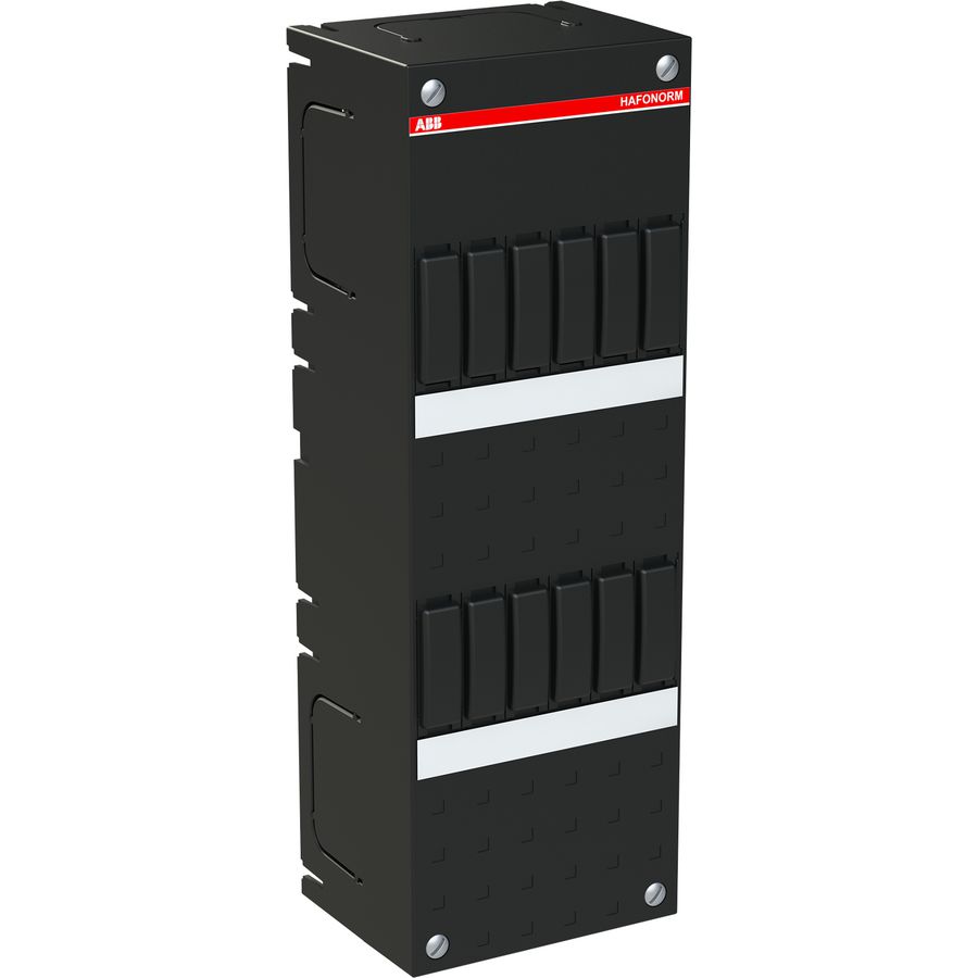 Lege kast 110 x 330 voorzien van 3 fase busboard