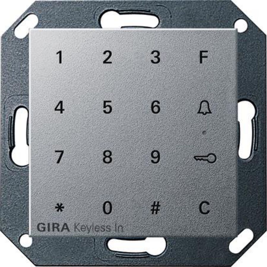 Gira Keyless In codeklavier System 55 kl.alum.