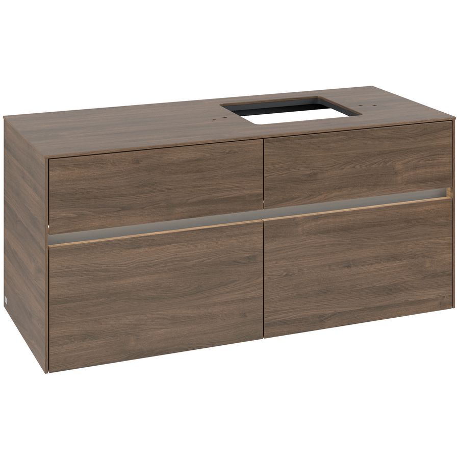 Wastafelonderkast Collaro 1200x548x500mm Ariz.Oak C130B0VH