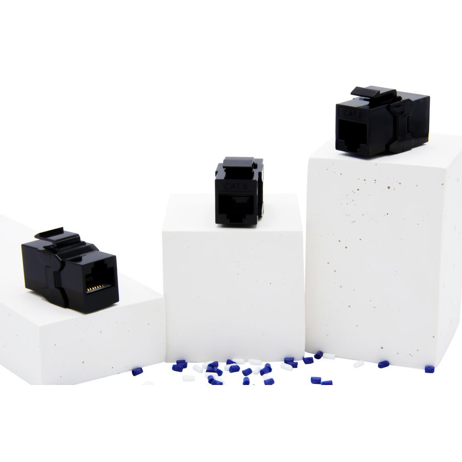 PANEL COUPLER C6 Unshielded PVC Clip