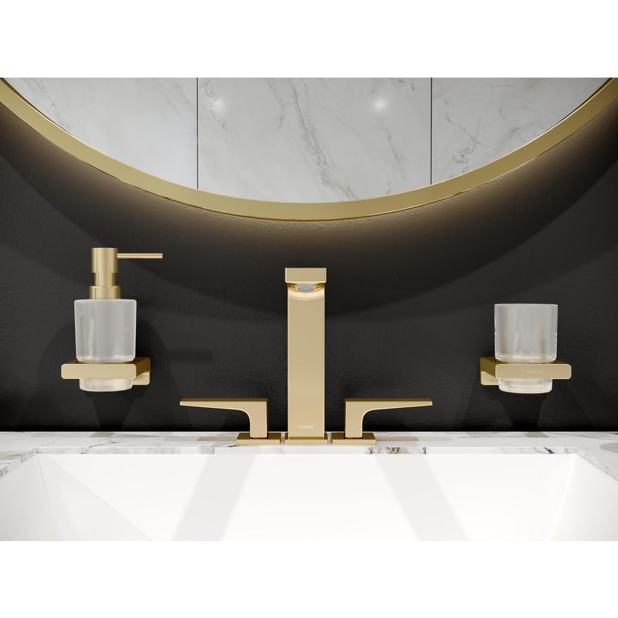Wastafelmengkraan 160 3-gats Metropol 32515990 polished gold optic