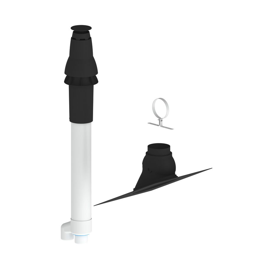 Dakdoorvoerset Skyline Safe-PP 80-80 FX Easy 140 incl. universele FX Easy pan + beugel