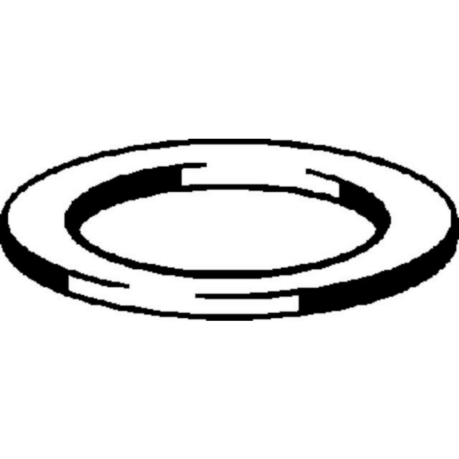 Platte rubberring 1.1/4" - 38 x 58 x 2mm