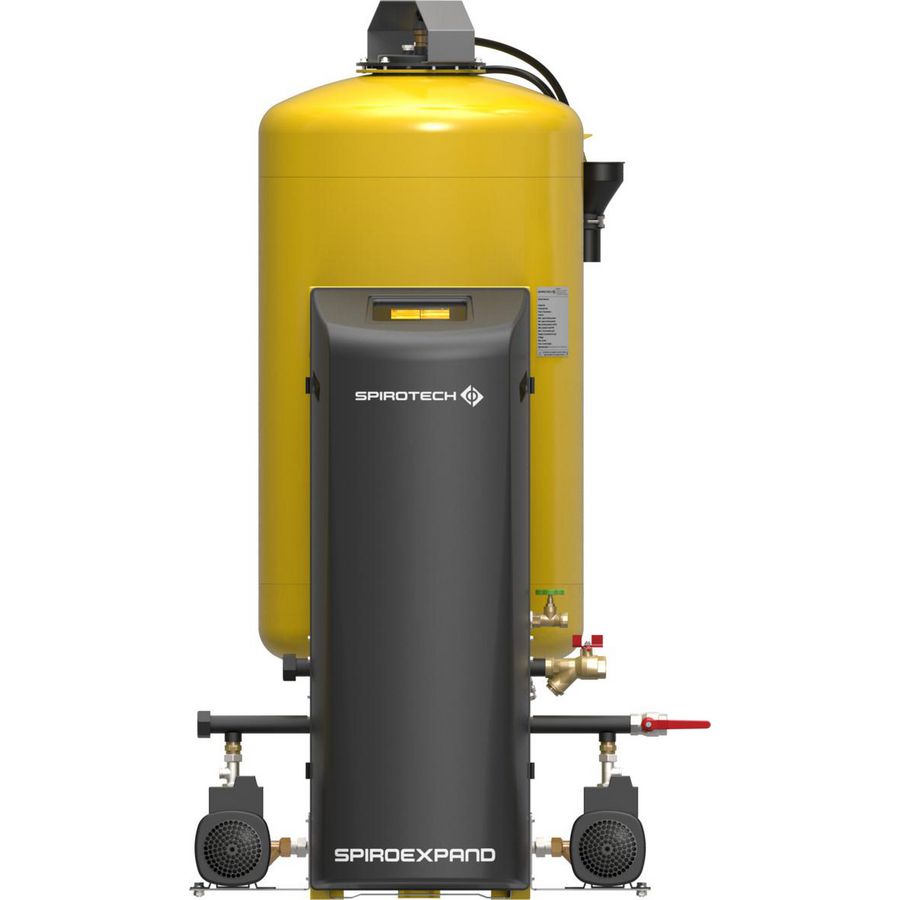 Expansie- en drukbehoudunit MultiControlCompact Duo Twin 125l. P 1 - 4bar max. 70°C.