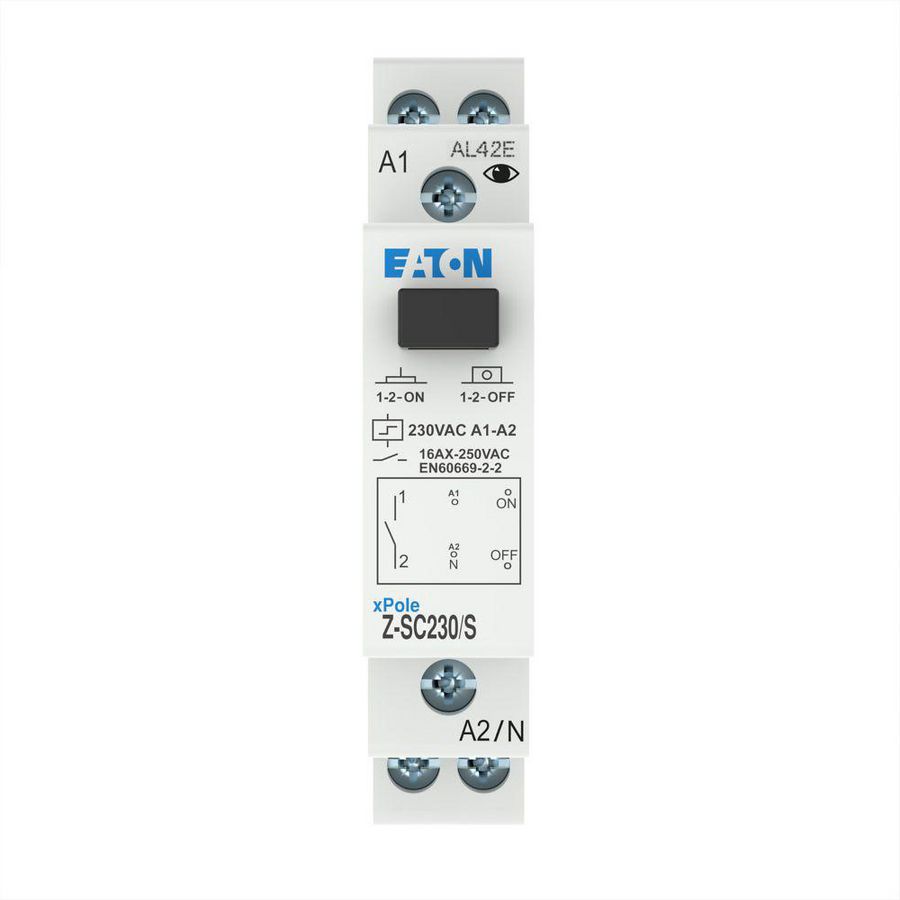 Impulsrelais Z-SC230/S-230 VAC-16A-1M contact-1TE VVE=2