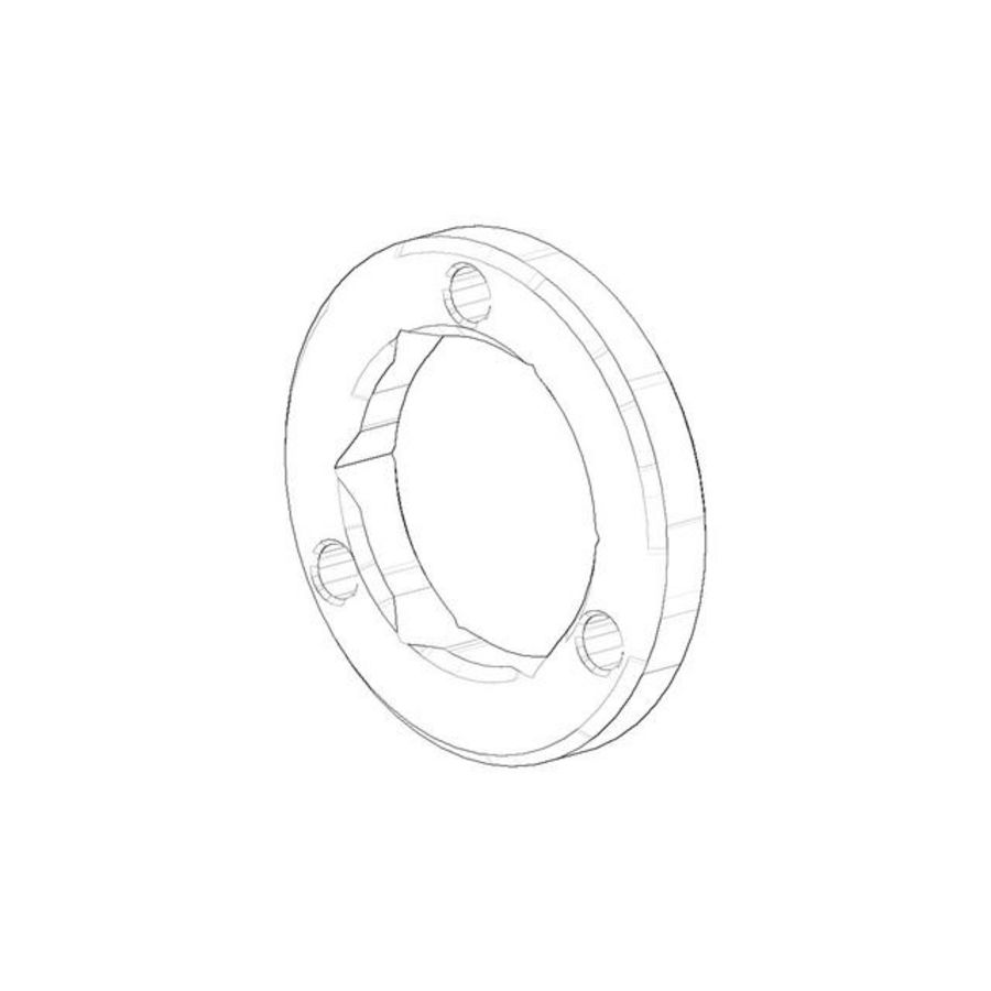 Bevestiging Spanmoer 40x6mm 09247700290