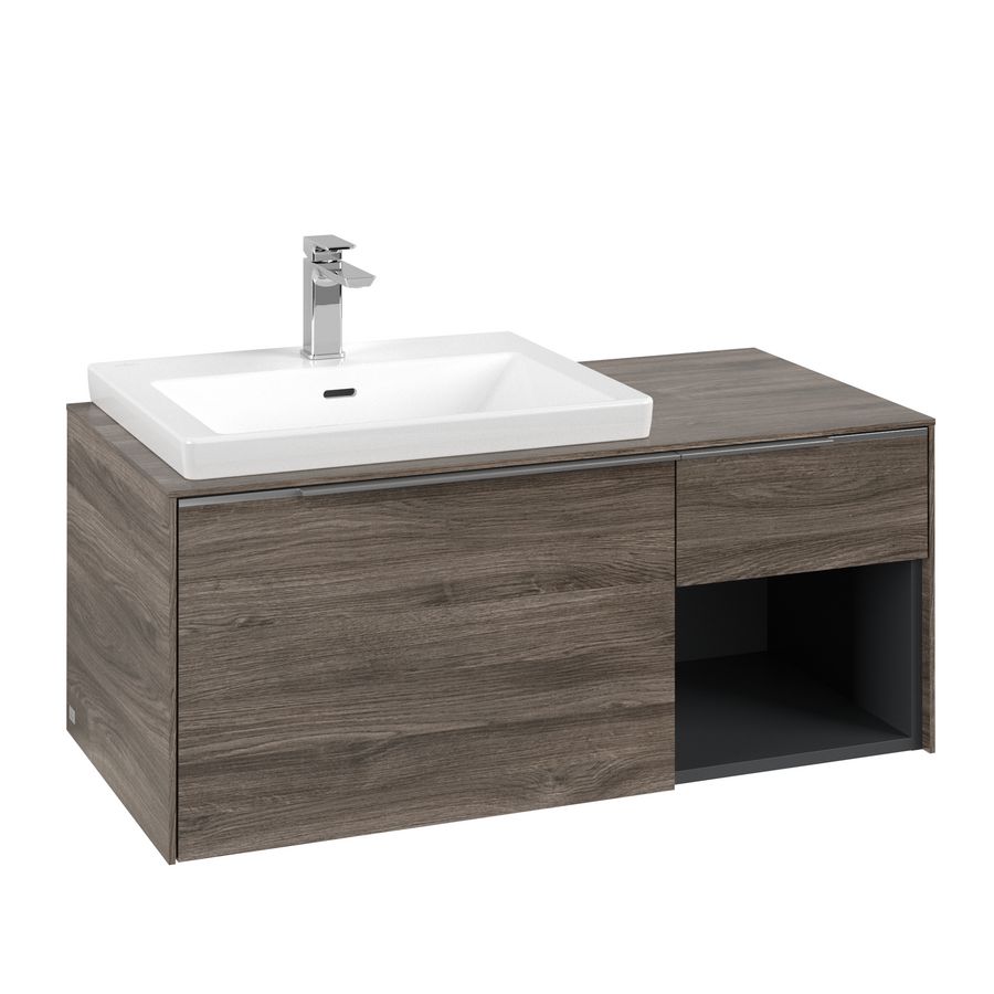 Wastafelonderkast Subway3.0 1001x422,5x516mm Stone Oak C572L0RK