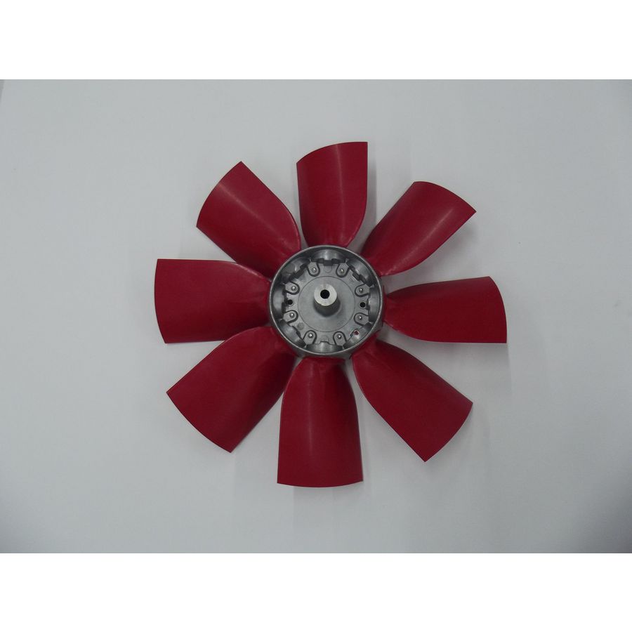 Waaier Ø502mm 40°  8 bladig  Kunststof