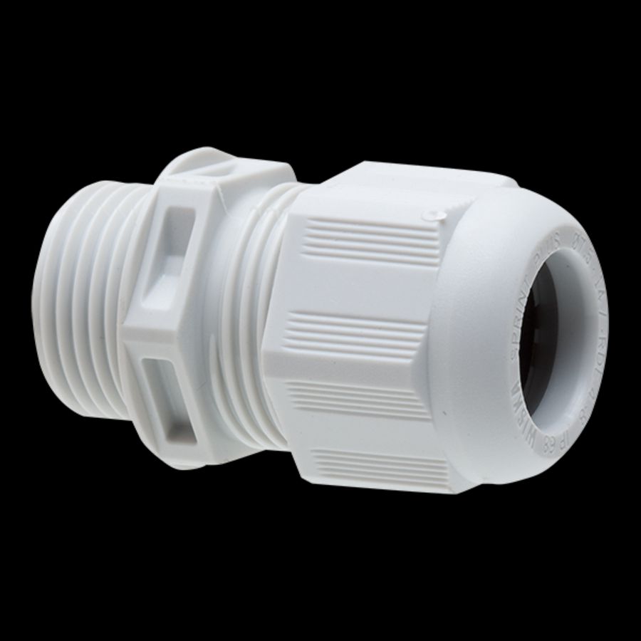 Kabelwartel kunststof IP68 M75x1,5 doorlaat 48-62mm grijs (ESKV75LG)