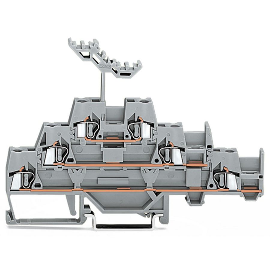 3-etageklem Rijg-/rijg-/rijgklem extra dw.brug 280-508VVE=40
