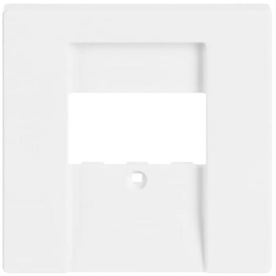 Centraalplaat luidsprekercontactdoos/TAE/USB c-studiowit (1766-84)