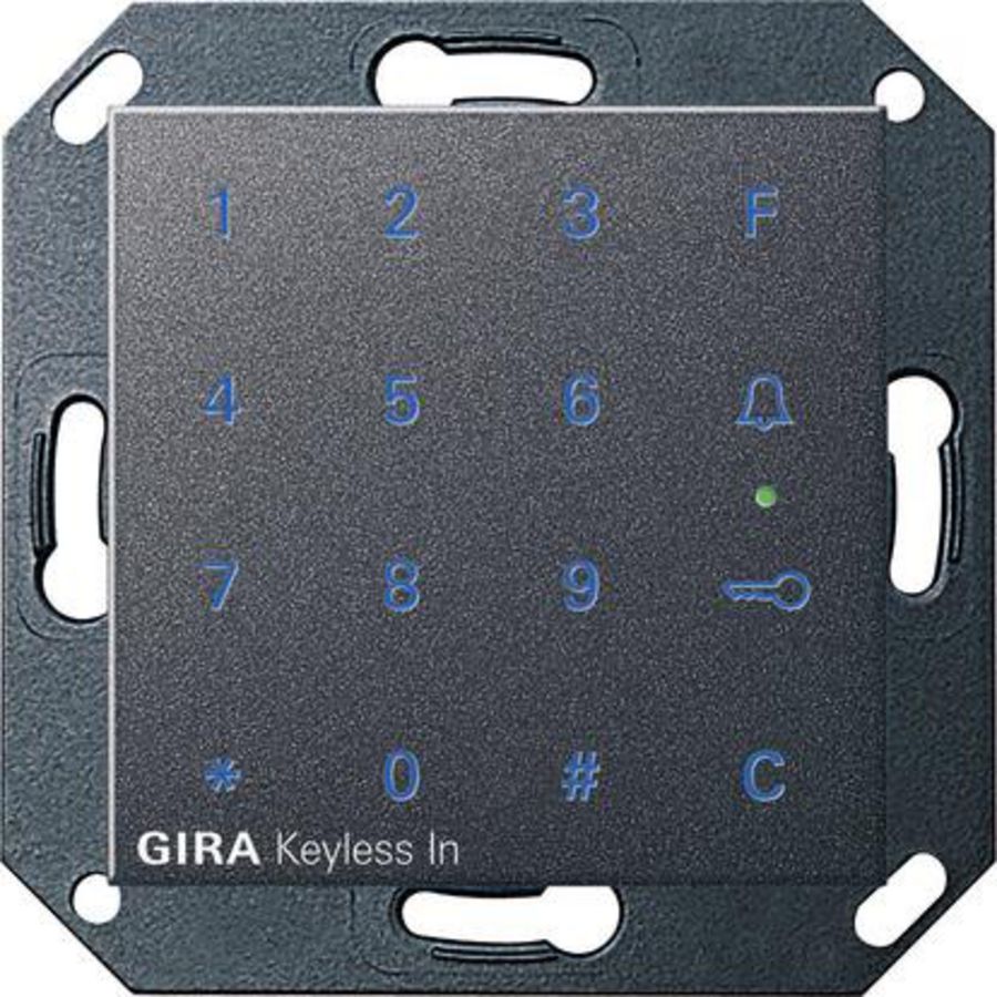 Gira Keyless In codeklavier System 55 antraciet