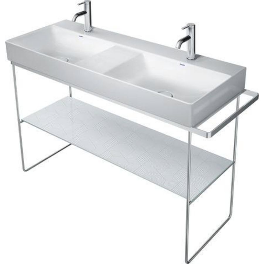 DSq Met.Console Staand hoogte 1265x451x740mm Chroom gepol.