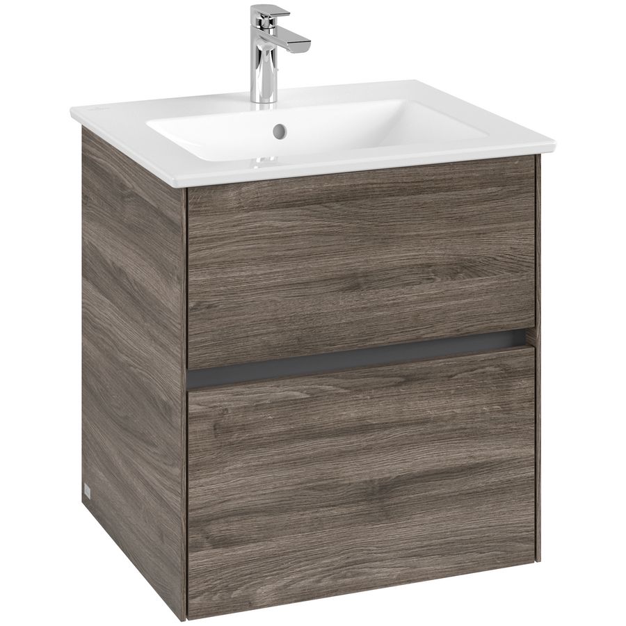 Wastafelonderkast Collaro 561x610x480mm Sto.Oak C14200RK