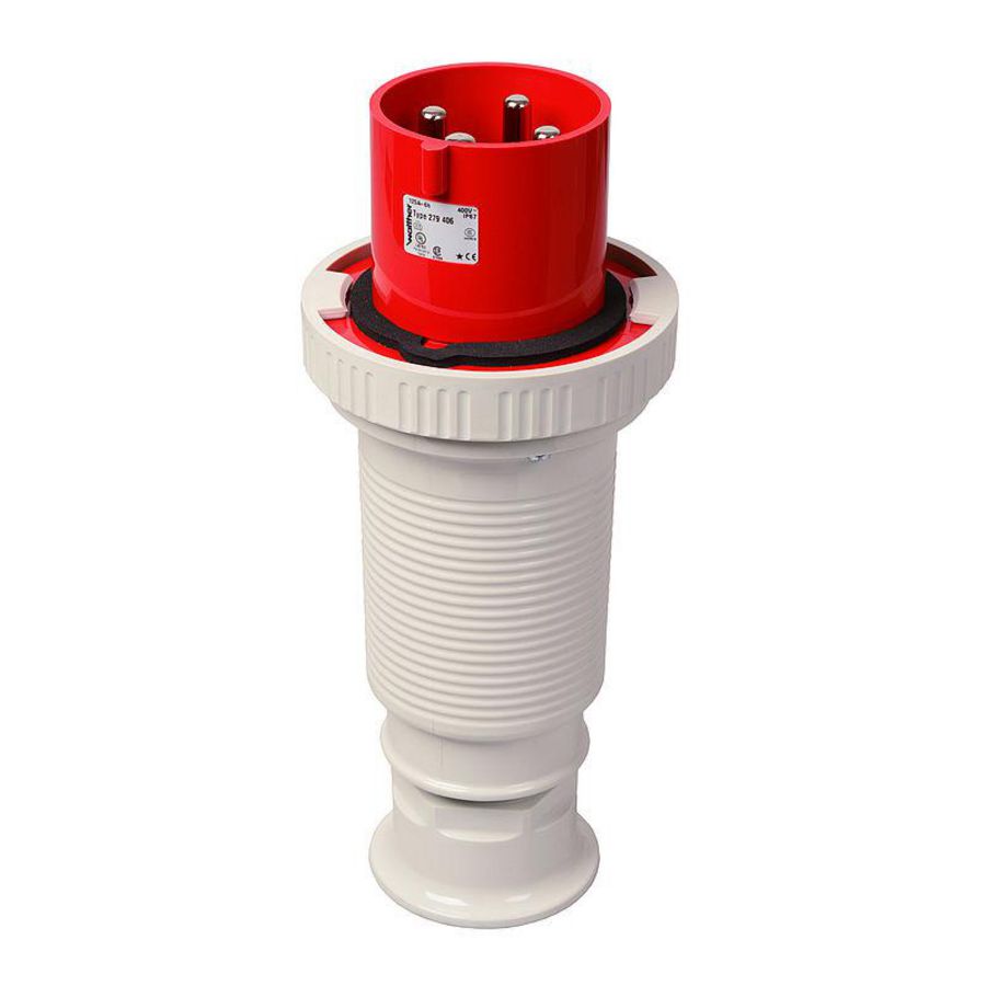 Steker 63A 4-polig 400V 6h 269406 CEE