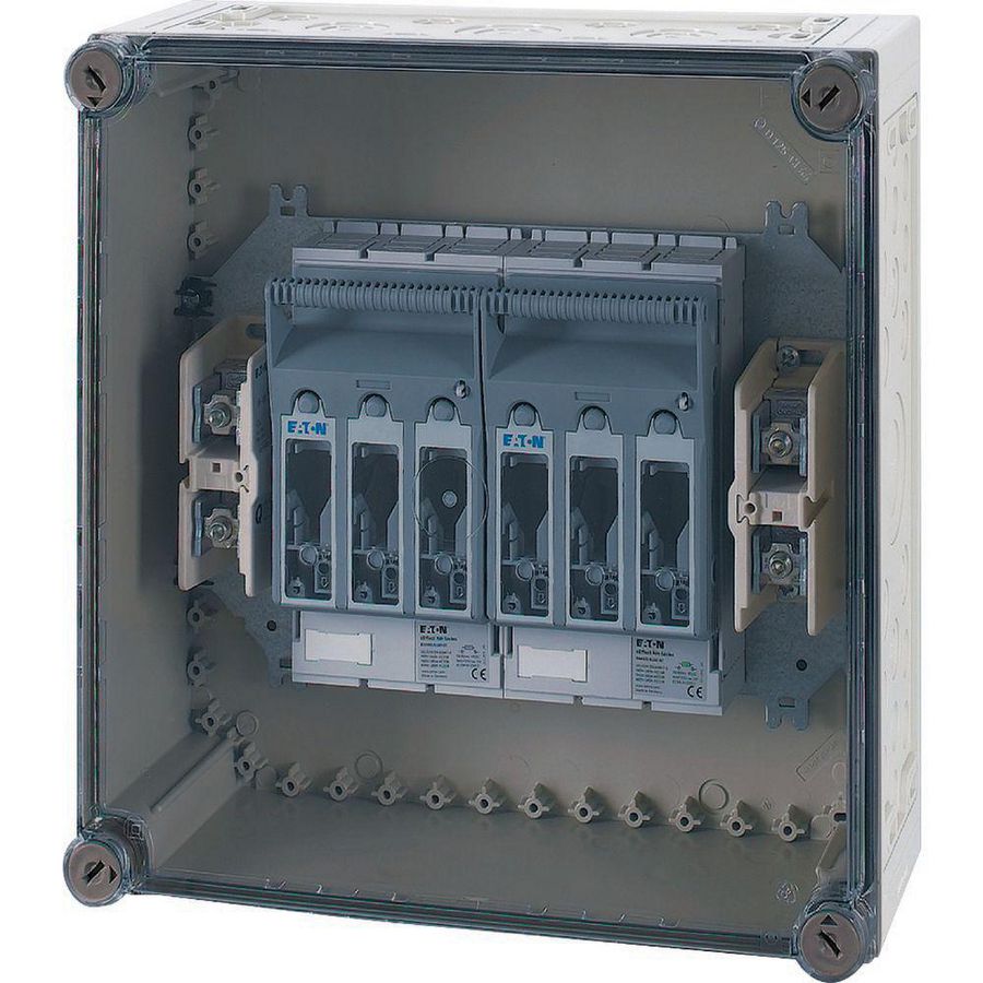ZekeringKast Ci 2xlastscheider 3p NH00 2x150A 375x375x150mm