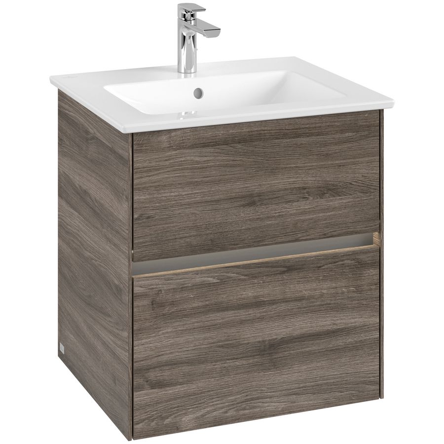 Wastafelonderkast Collaro 561x610x480mm Sto.Oak C142B0RK