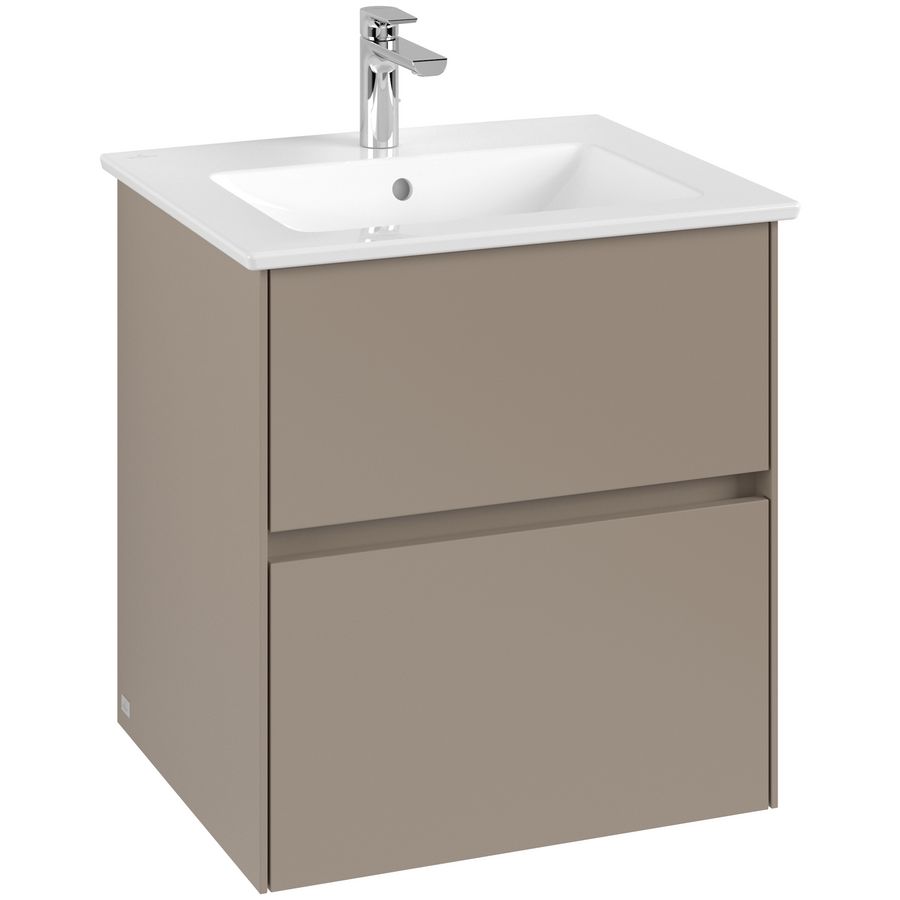 Wastafelonderkast Collaro 561x610x480mm Taupe C14200VM