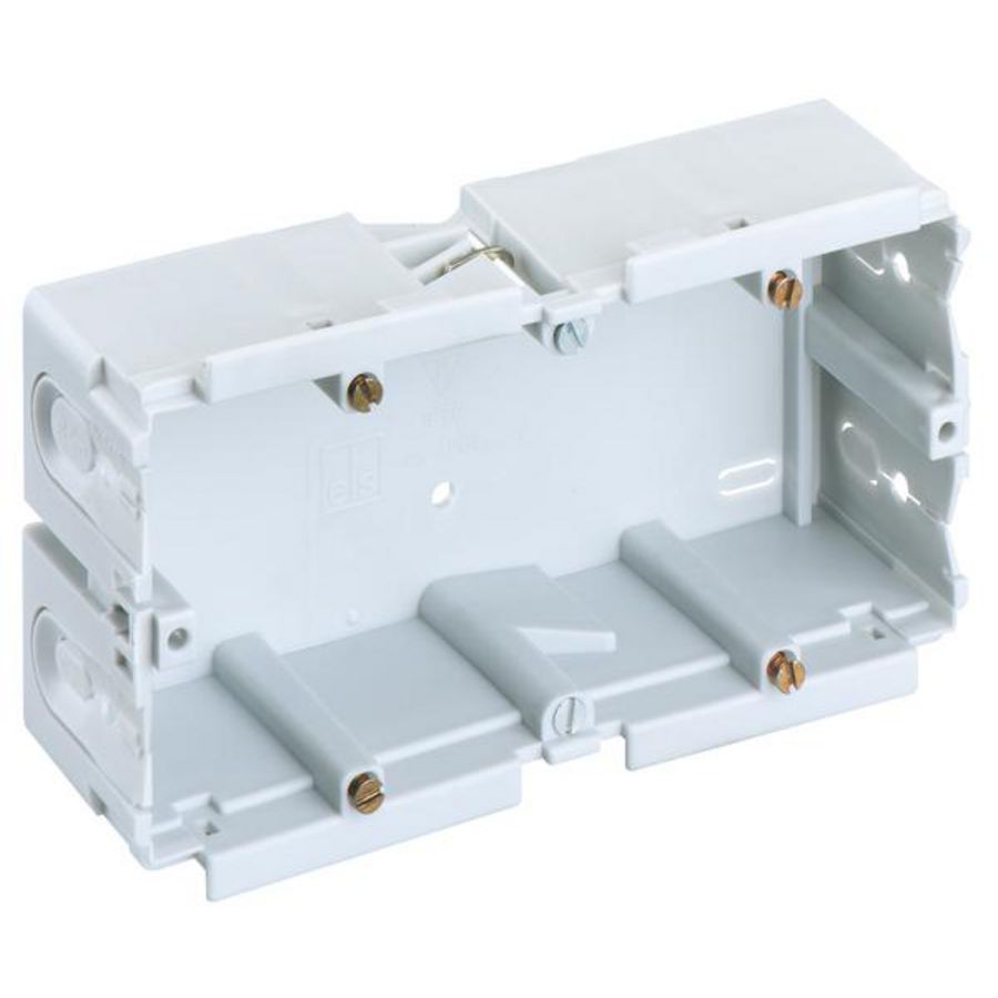 Kanaalinbouwdoos grijs IS 400V AC VDE 8463 VVE=20