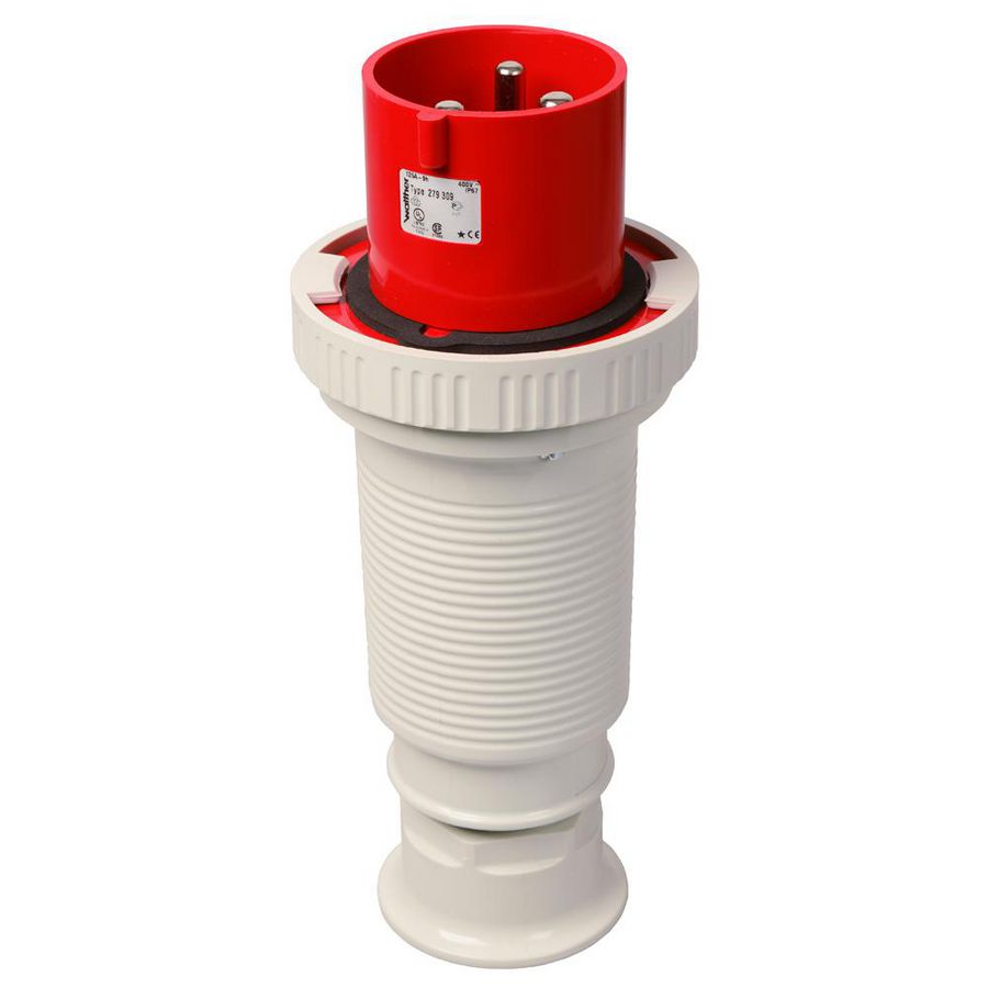 Steker 125A 3-polig 400V 9h 279309 CEE