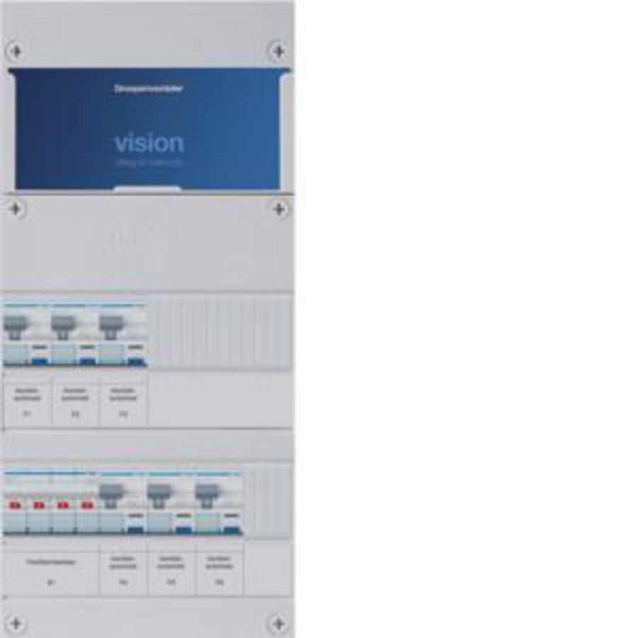 Groepenkast 6-groepver. HS HACO/HACO 3-fase