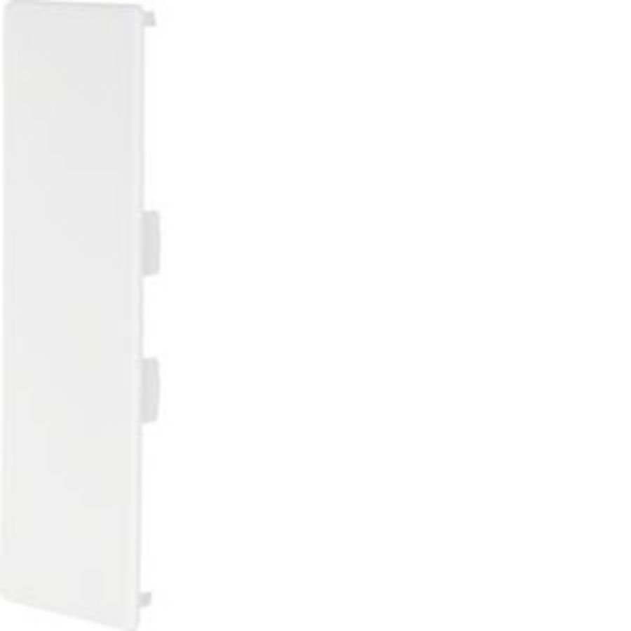 Eindplaat voor goot 60x190mm LF/FB verkeerswit