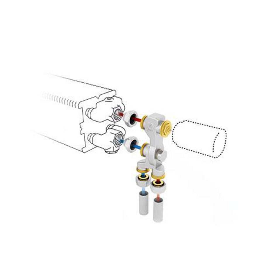 Set 12 Pro-Kraan Vlr 2P AB Fe/Cu diam.10/1