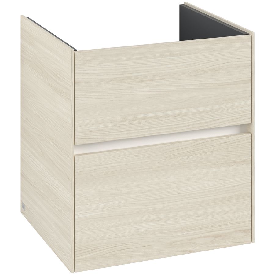 Wastafelonderkast Collaro 561x610x480mm White Oak C14200AA