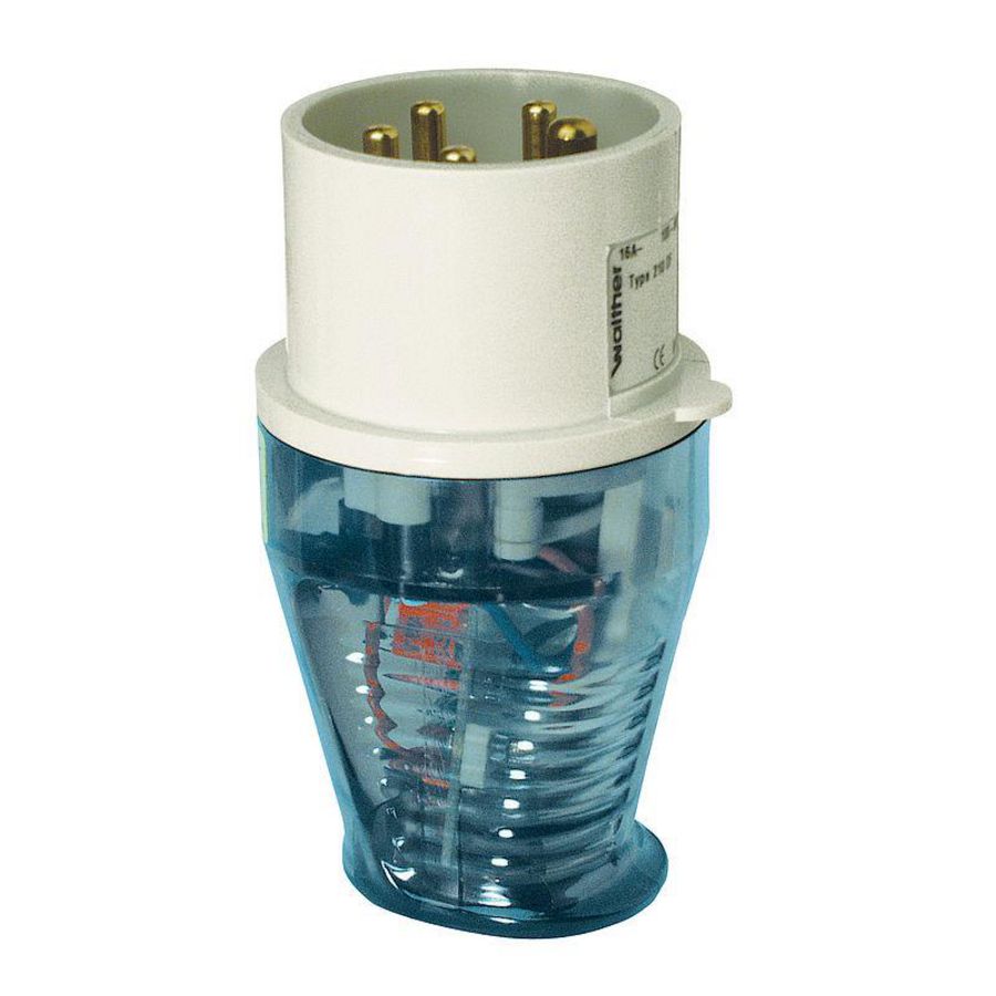 Steker DF 63A 4-polig 260406DF CEE