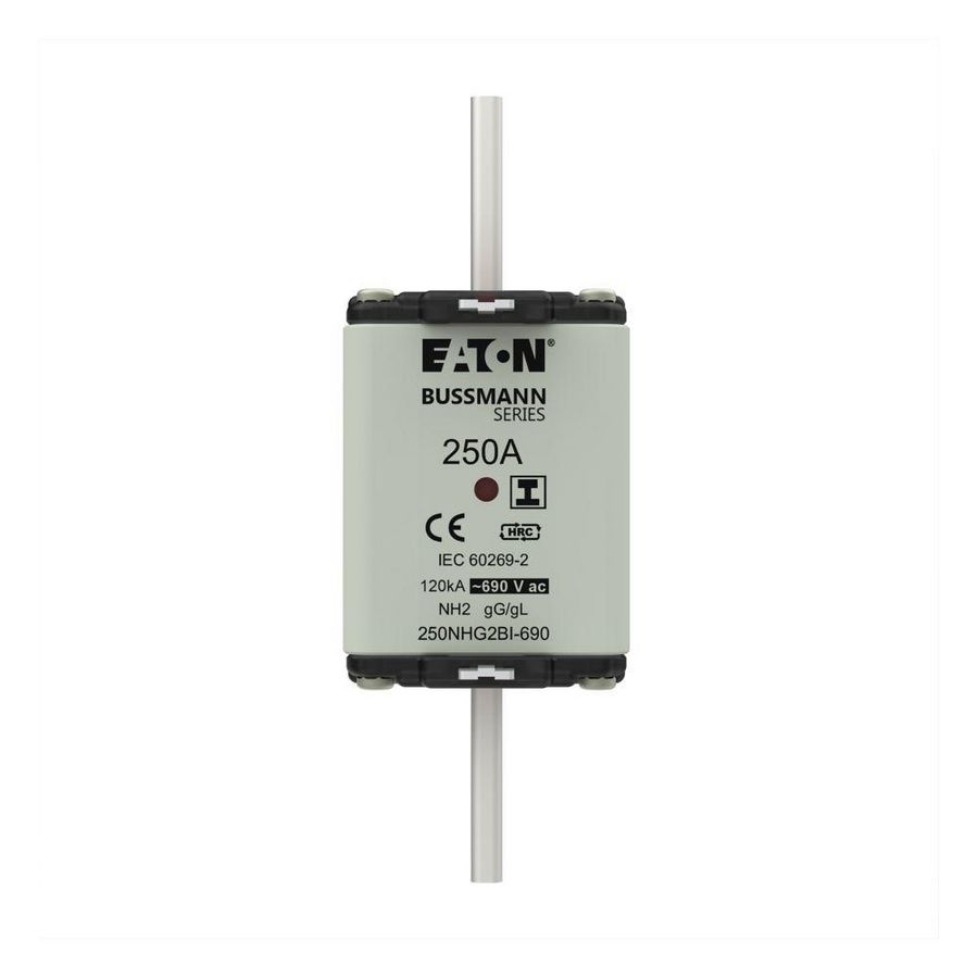 Zekering laagsp. 250A AC 690V NH2 gL/gG dubbele meld VVE=3
