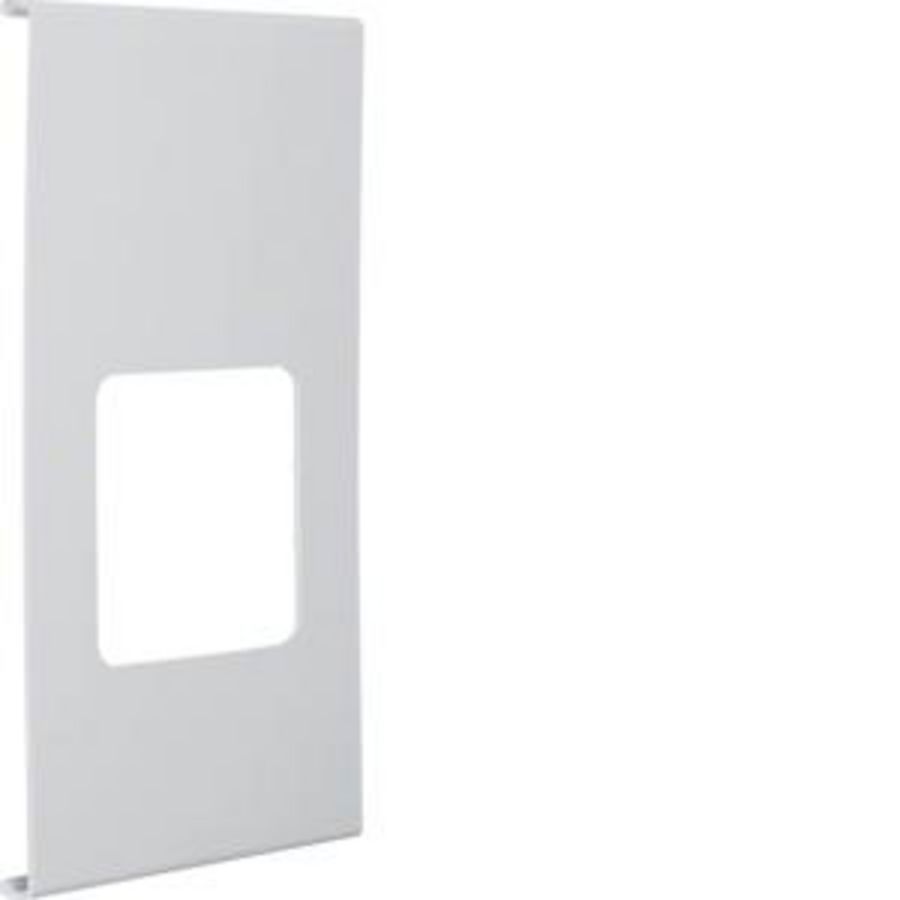 Afdekplaat voor goot 1-voudig FB 230mm breed lichtgrijs