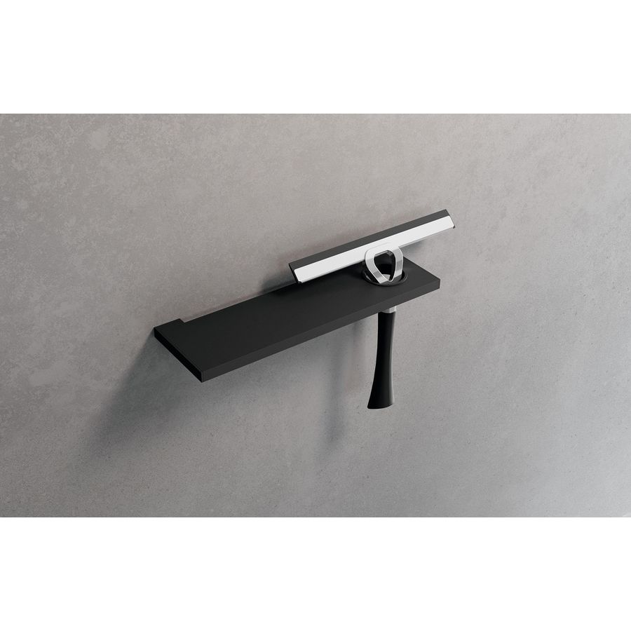 Planchet met wisserhouder 9,7x45 wit mat