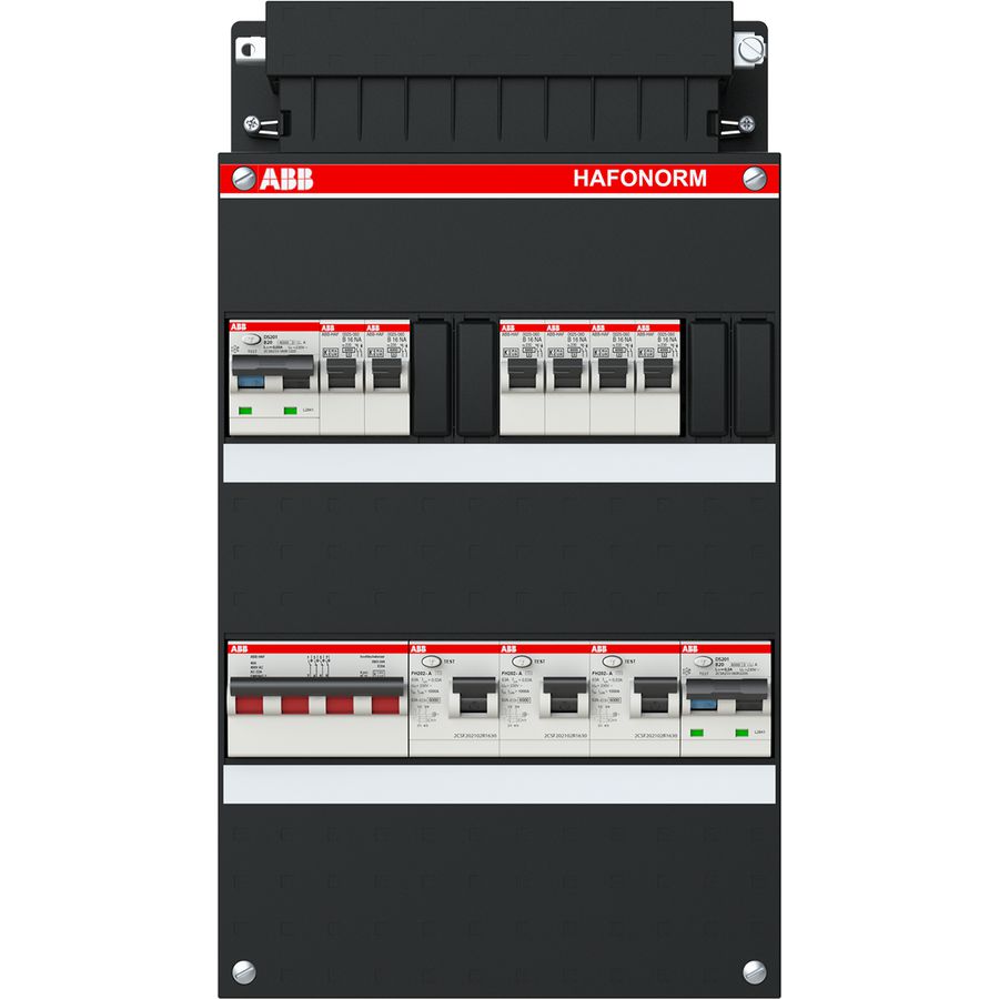 Groepenkast 3-fase 1 40A 4P ALS 63A 4P 30 mA 1SPF006972F0064