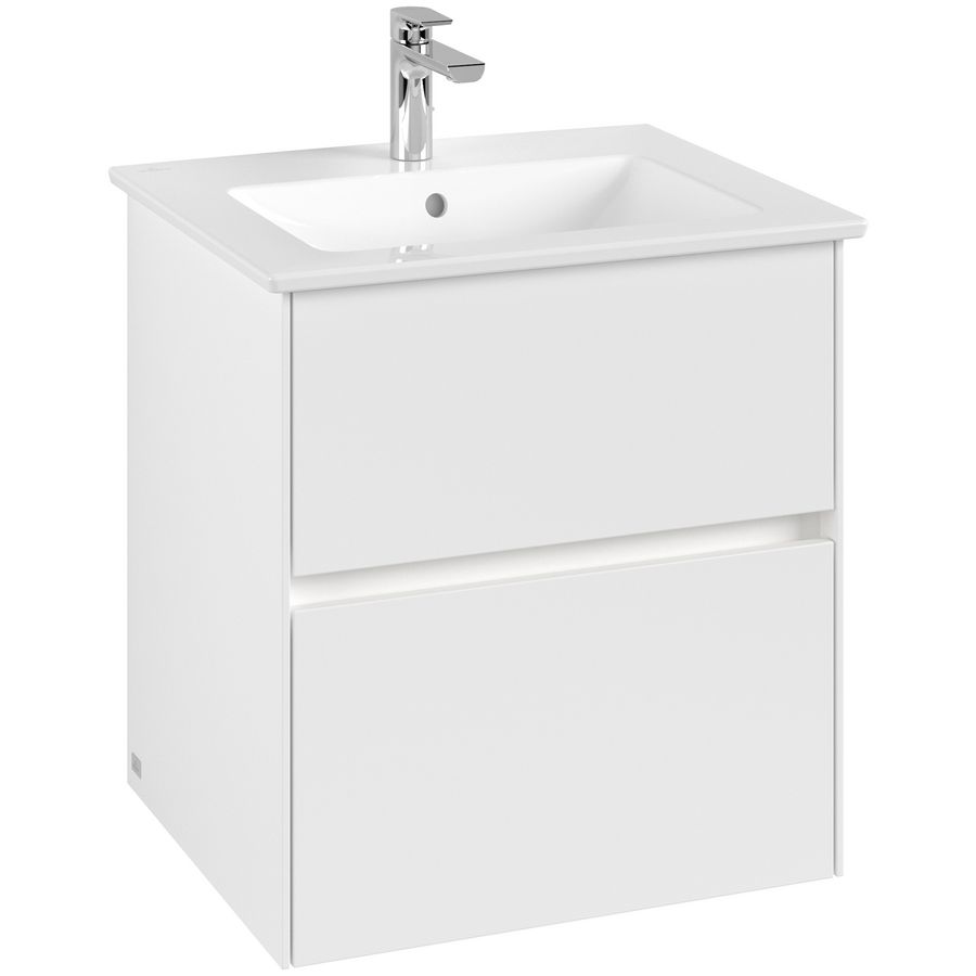 Wastafelonderkast Collaro 561x610x480mm Wh.Matt C142B0MS