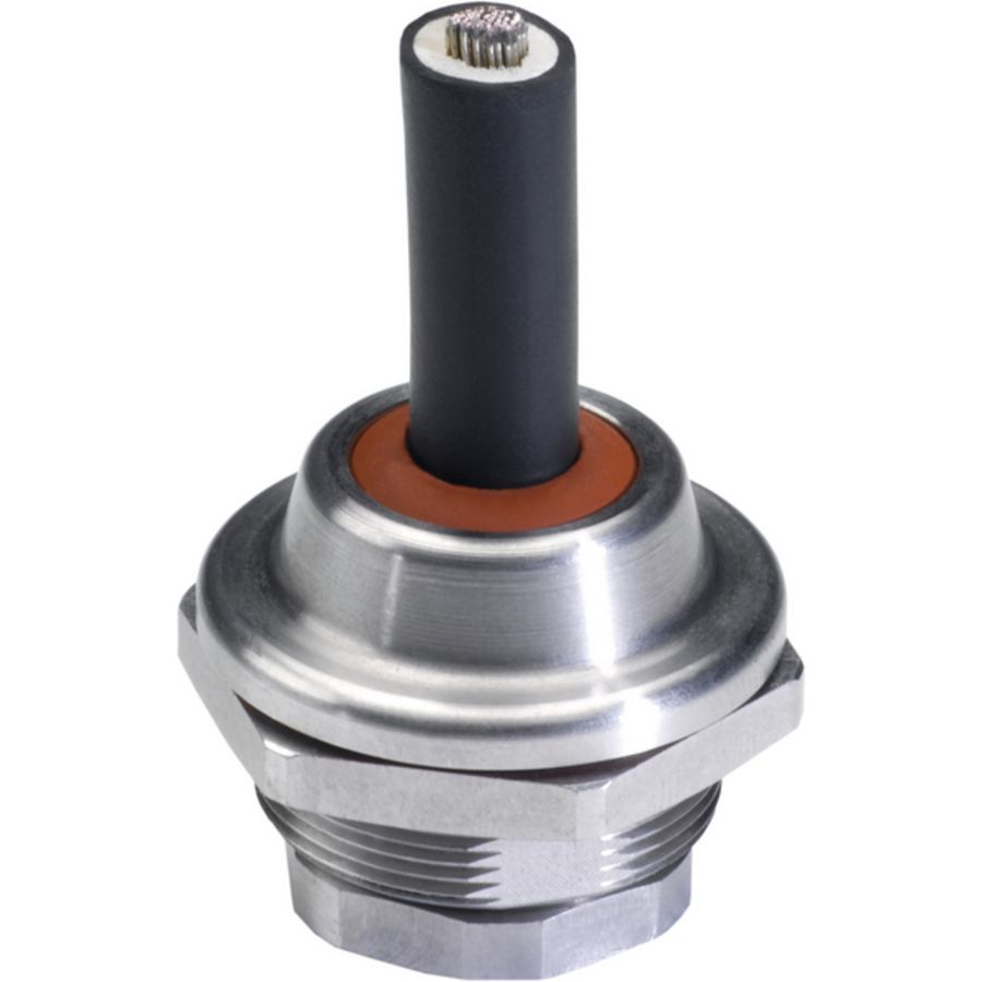 Wartel RVS tbv food-industrie M12, sealing en moer, temp -60 tot +180°C. (HGSM12FDPack)