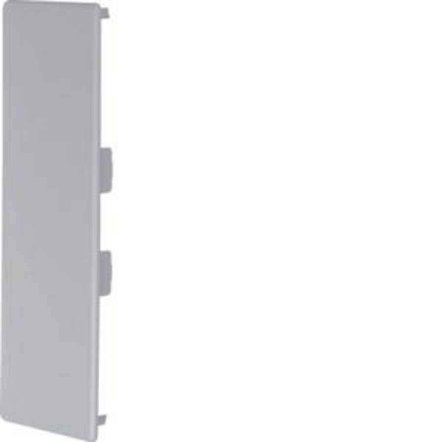 Eindplaat voor goot 60x190mm LF/FB grijs