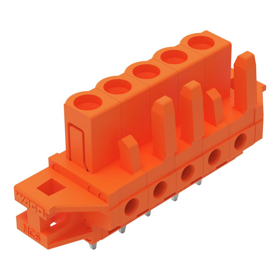 THT FE steker RE raster 5,08mm oranje 232-165/031-000 VVE=50