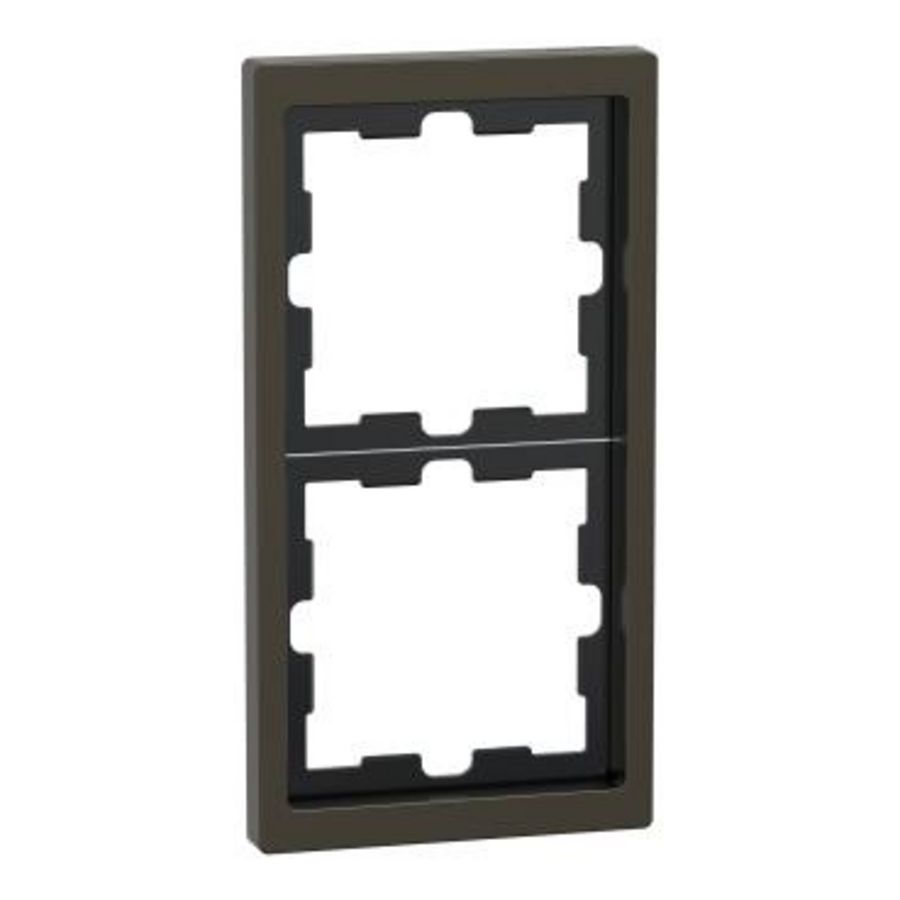 Afdekraam D-Life 2-voudig Metaal Mocca metallic Systeem D
