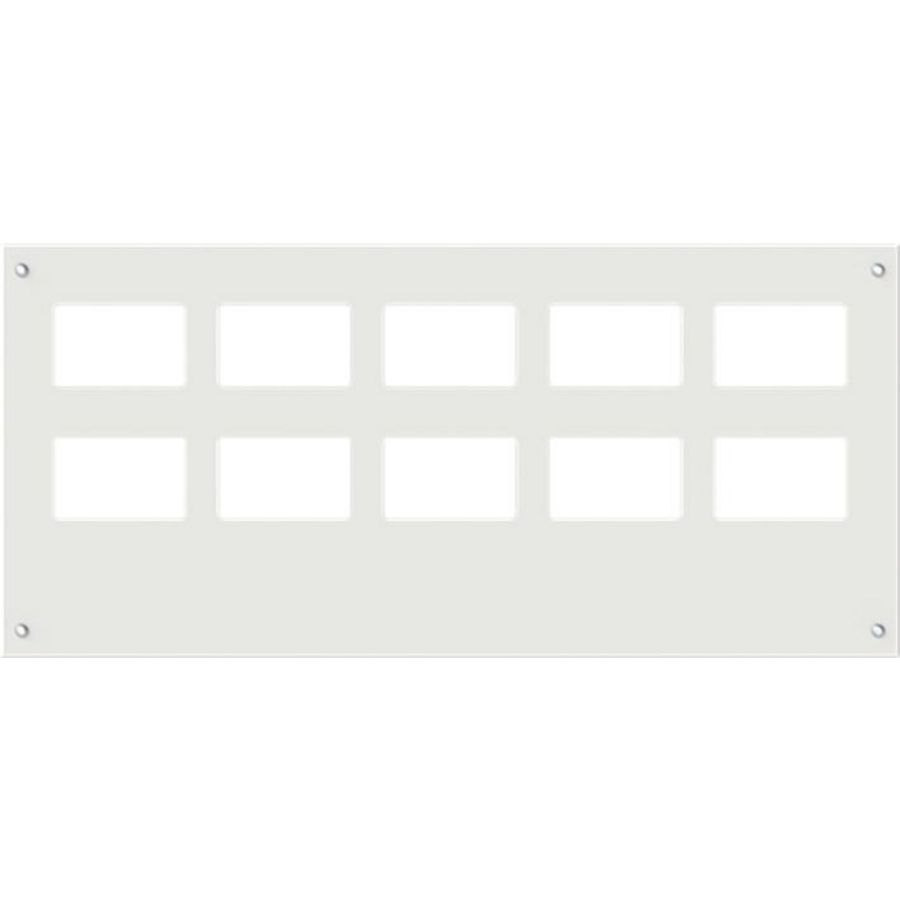 Dakplaat t.b.v 2x TZ kabelinvoerpl. BxD 1359x625mm