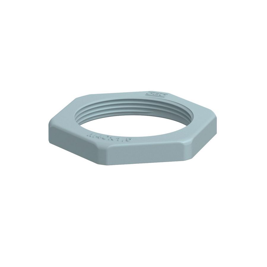 Wartelmoer M40 polyam zilvergrijs RAL 7001 VVE=25