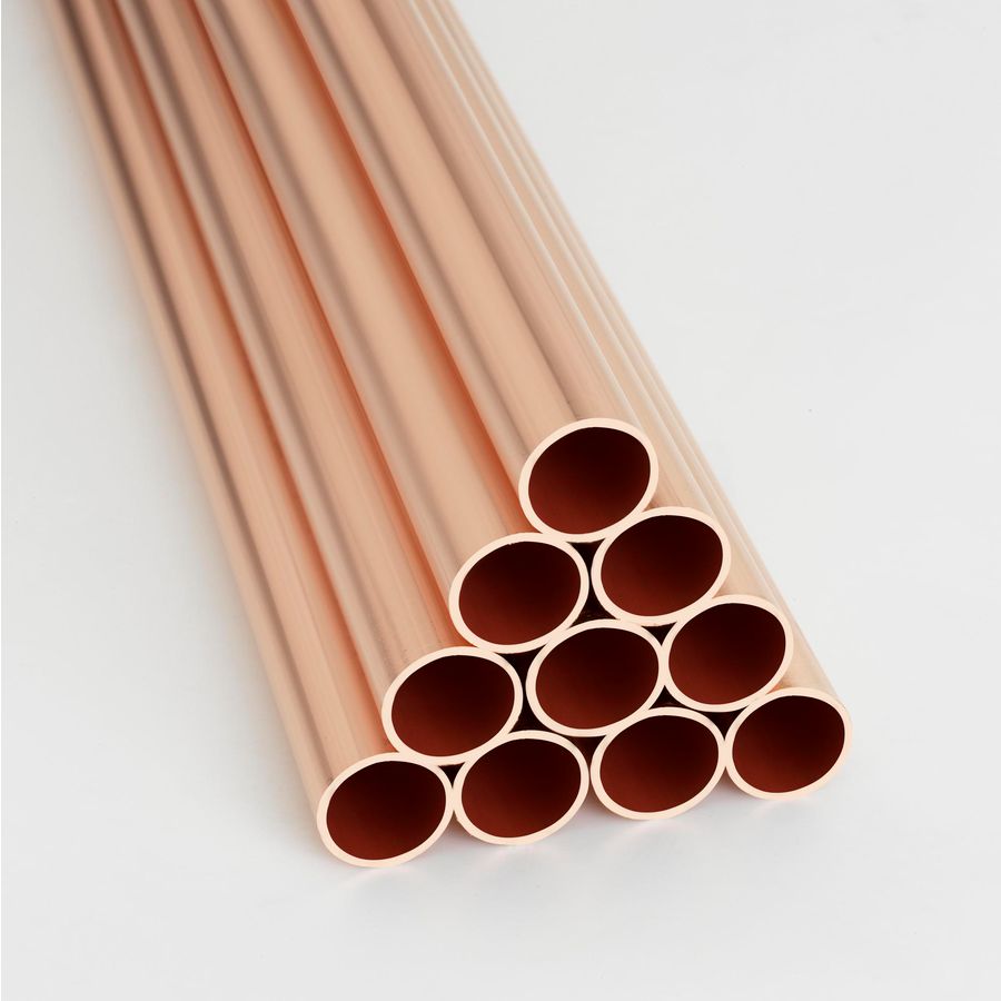 Koperen buis 15x1mm KIWA/Gastec HH 2 mtr.HALCOR VVE=2