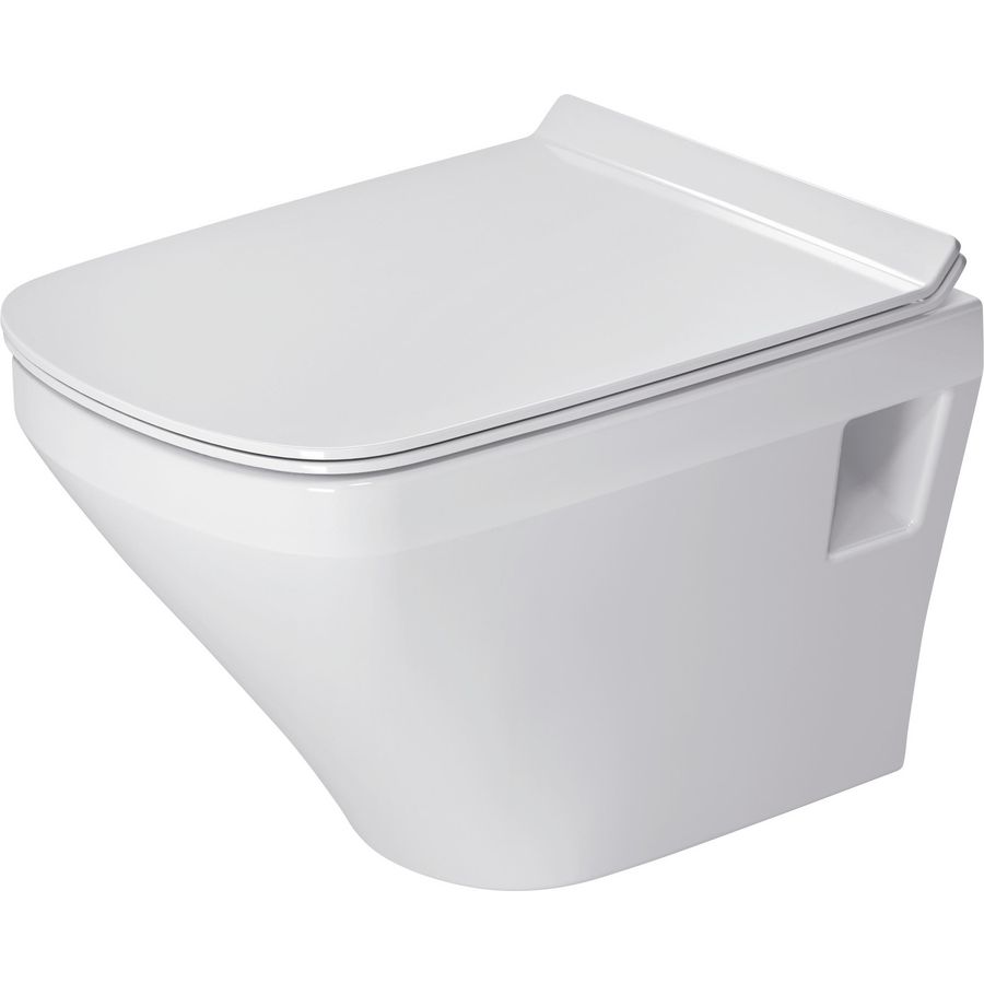 DURASTYLE #253909 wandcloset verkort 480mm wit diepspoel gesloten 3ltr./4,5ltr. (excl. zitting)