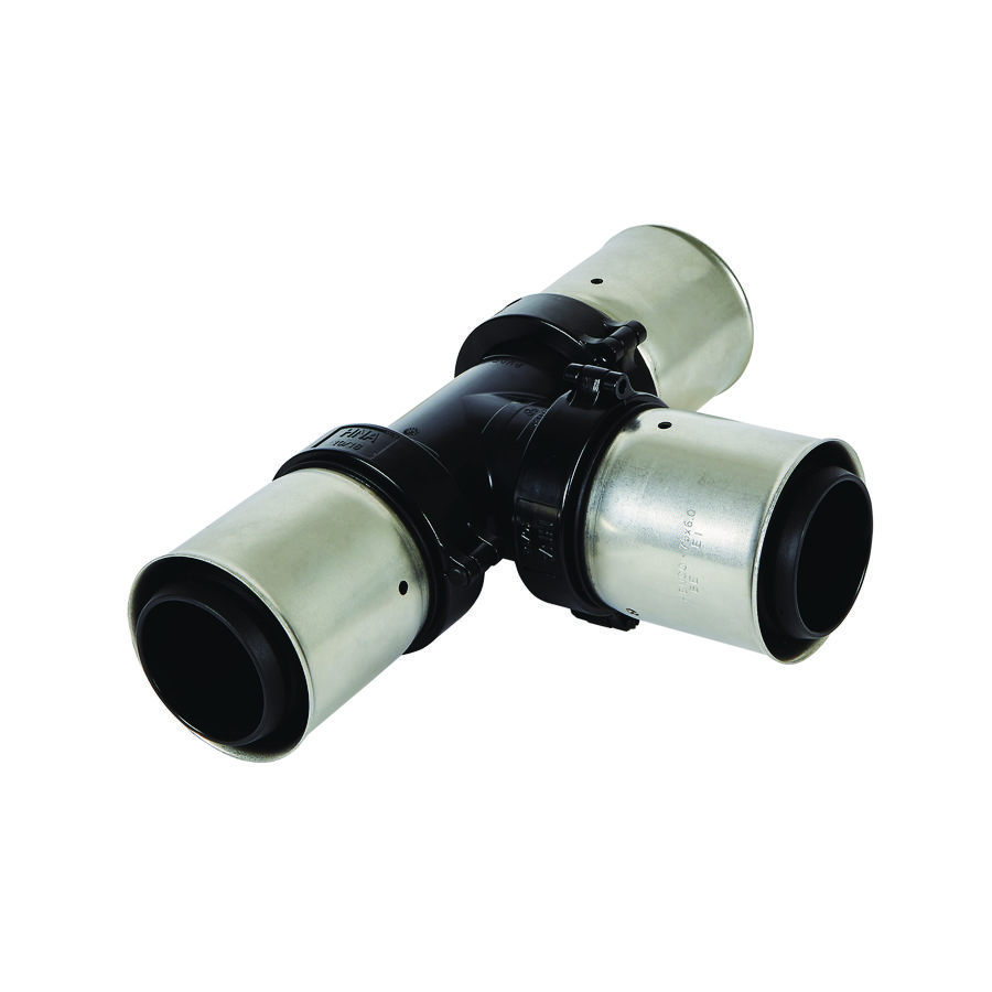 T-koppeling persaansluiting 9PK 90x90x90mm kunststof