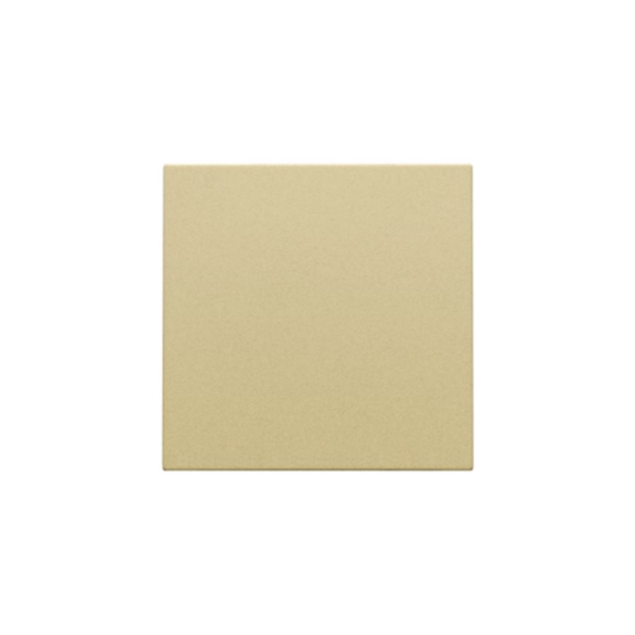 Afwerkingsset enkelv. elektr. schakelaar/knop gold