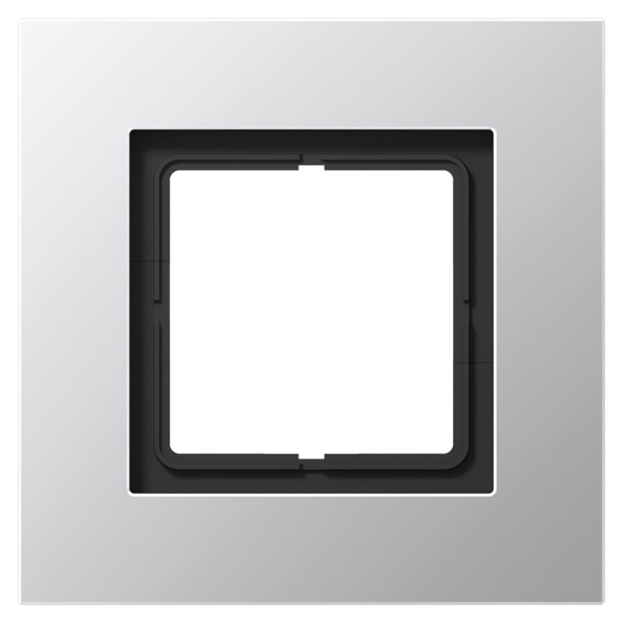 Afdekraam aluminium 1-voudig LS-plus