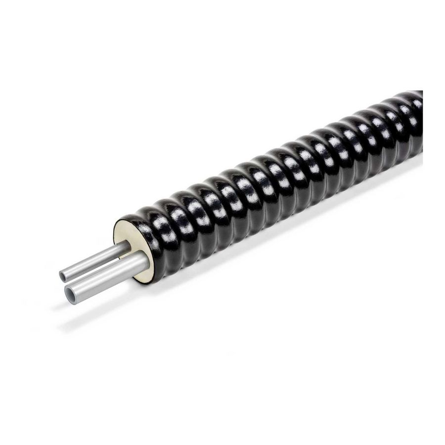 Lengte per mtr. voorgeisoleerde buis RAUTHERMEX DUO 40+25/126 TW MKV