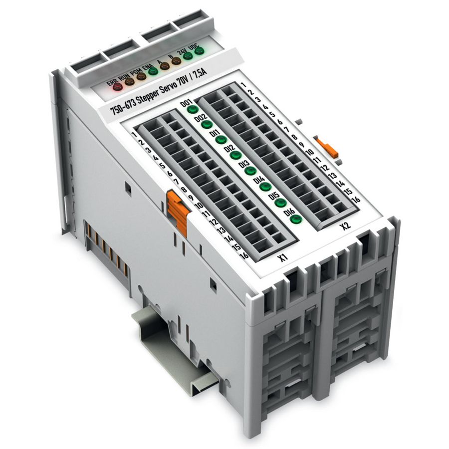 Stepperservo DC 70V 7,5A lichtgrijs