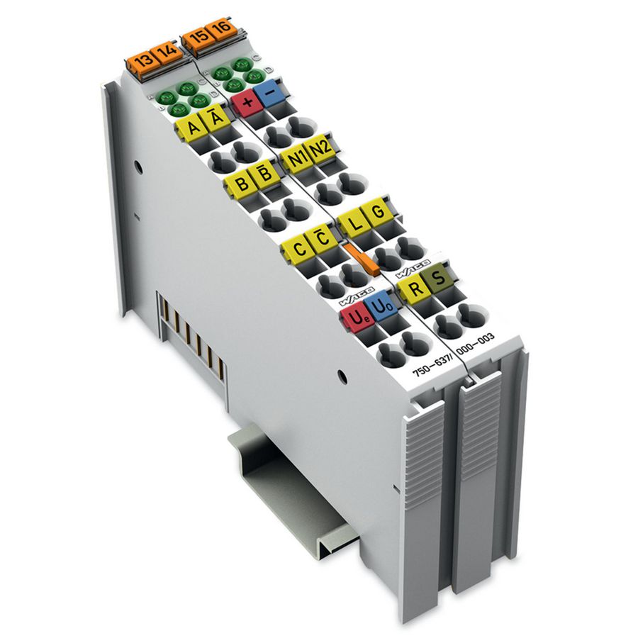 Incrementele encoderinterface RS-422 32 bits lichtgrijs