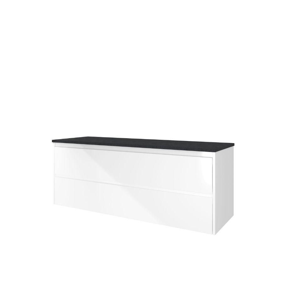 Proline Top afdekplt hardst en OK Sym GL wit/BLuSt 140x46